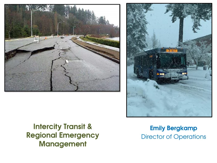 management emergency management cycle emergency