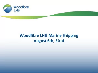 1  Agenda    The Project    LNG shipping  o  History  o  Track record  o  Regulations  o