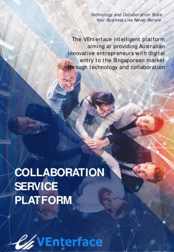 COLLABORATION  SERVICE  PLATFORM  Table of Content  1. International Market Entry Problems and