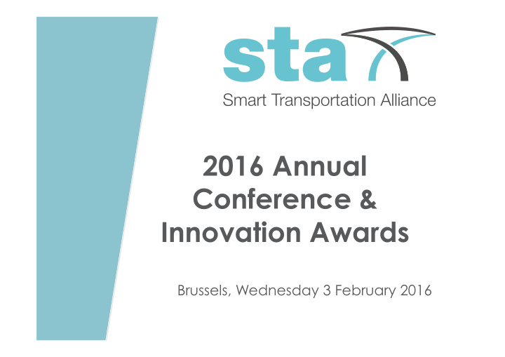 2016 annual conference innovation awards