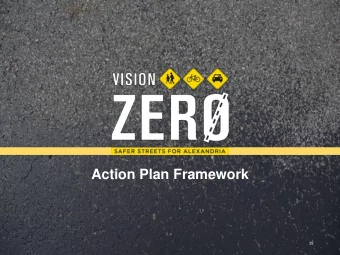Action Plan Framework  35  Background Adopted Pedestrian &amp; Bicycle Master Plan  Spring 2016