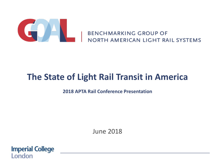 the state of light rail transit in america