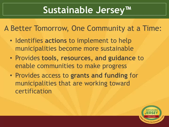 sustainable jersey
