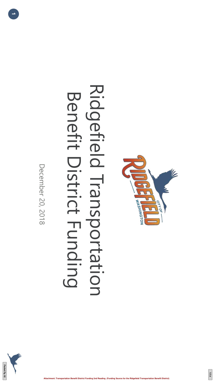ridgefield transportation benefit district funding