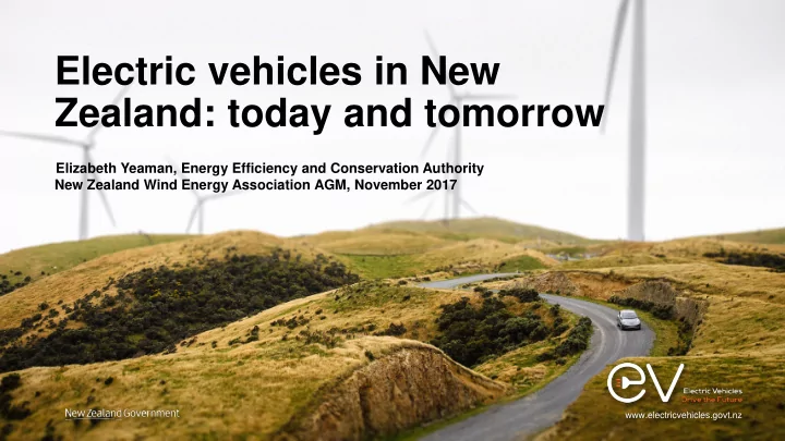 electric vehicles in new
