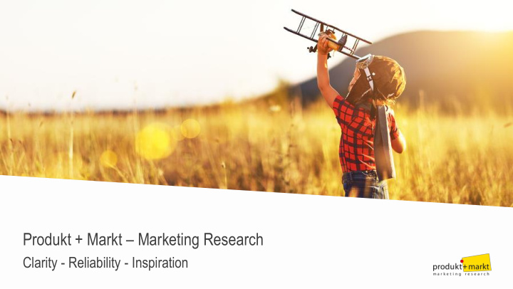 produkt markt marketing research