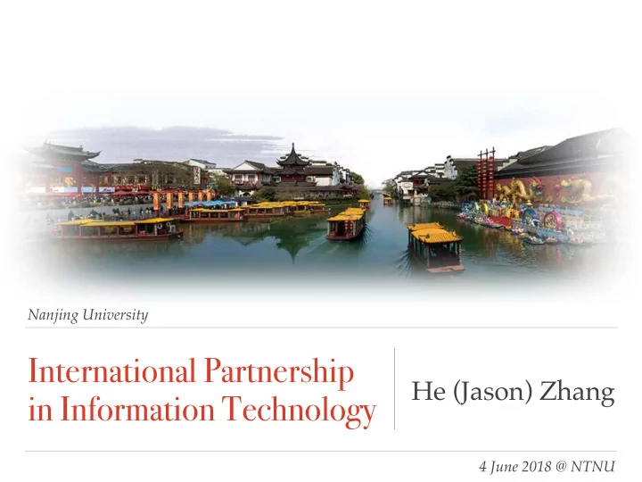 international partnership