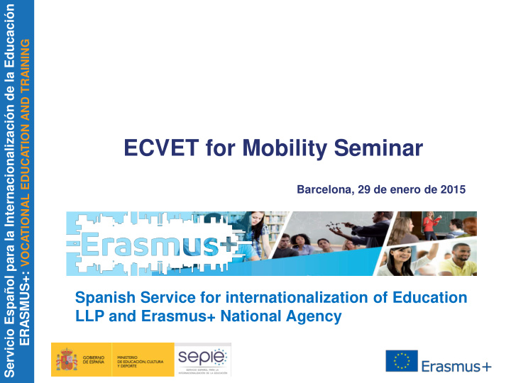 ecvet for mobility seminar
