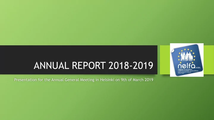 annual report 2018 2019