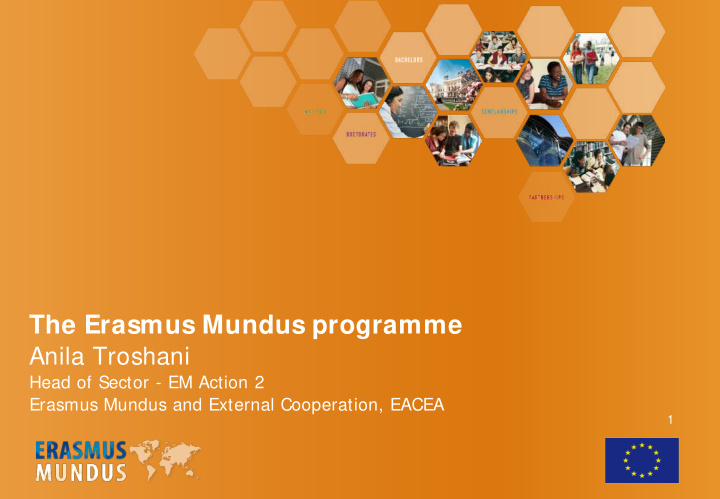 the erasmus mundus programme