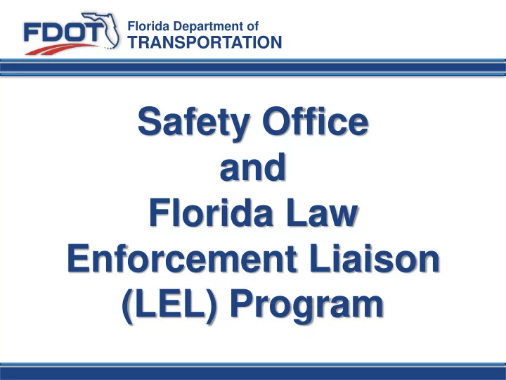 enforcement liaison