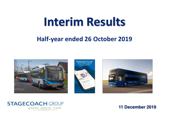 interim results