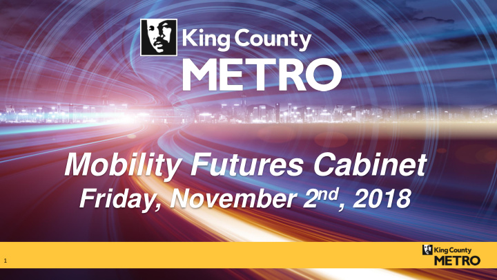mobility futures cabinet