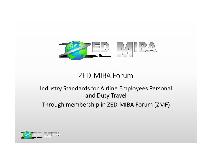 zed miba forum