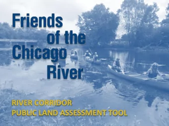RIVER CORRIDOR  PUBLIC LAND ASSESSMENT TOOL  1  WHAT IS THE PUBLIC LAND  ASSESSMENT TOOL (PLA)? A