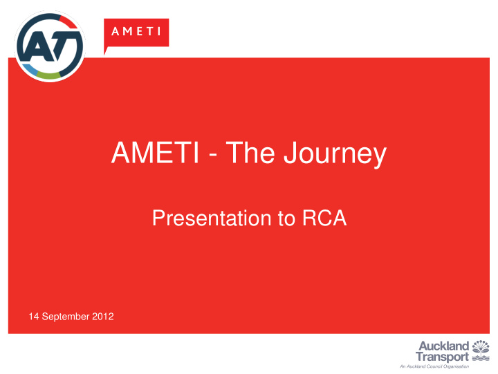 ameti the journey