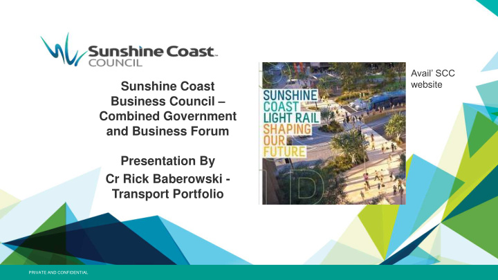 avail scc website sunshine coast business council