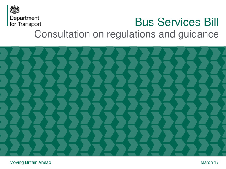 bus services bill