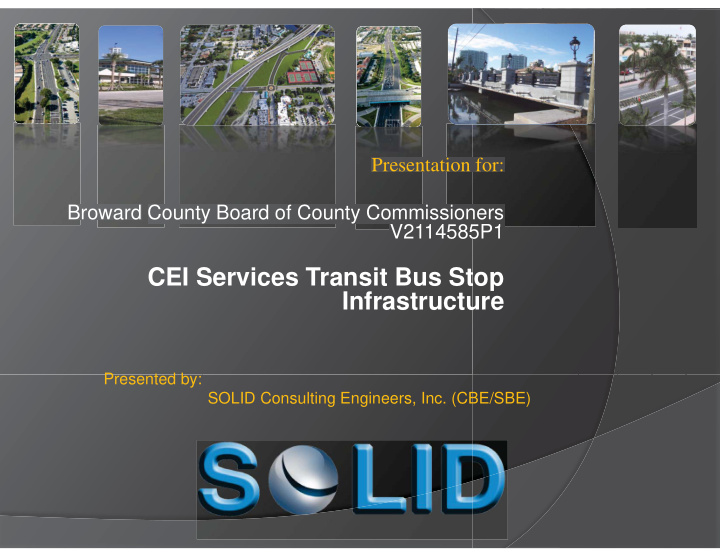 cei services transit bus stop