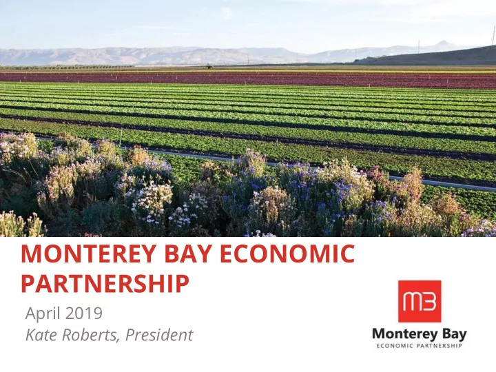 monterey bay economic partnership