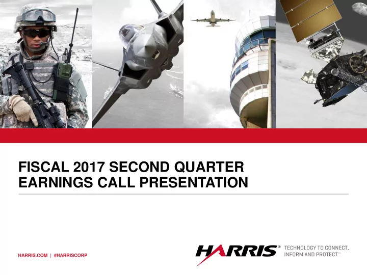 earnings call presentation
