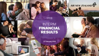 2018 INTERIM RESULT Forward looking statements  This presentation contains forward-looking