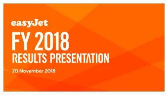 Introduction  Johan Lundgren - CEO 2018  building on strong foundations  Structural advantages