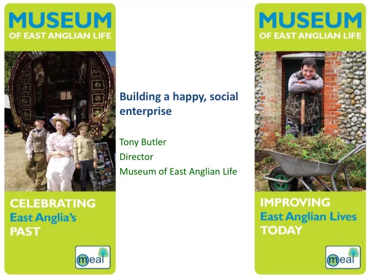 building a happy social enterprise