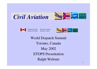 Civil Aviation  Transport Canada  Transports Canada  Safety &amp; Security  Scurit et sret