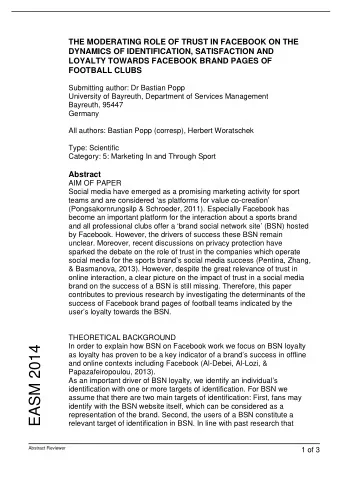 EASM 2014  as loyalty has proven to be a key indicator of a brands success in offline  and