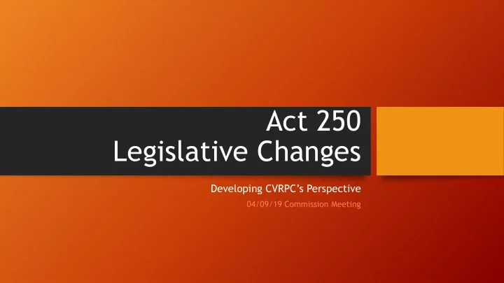 act 250