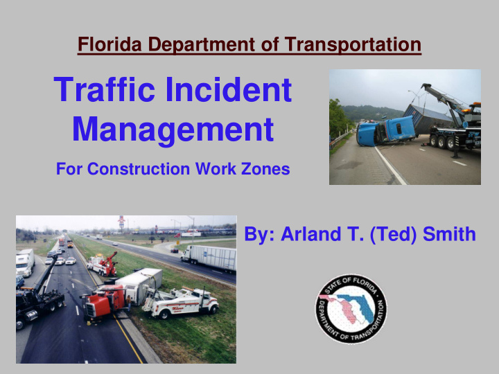 traffic incident management