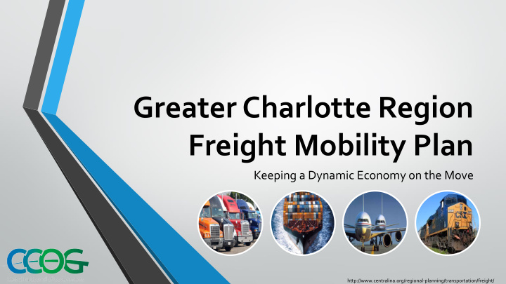 greater charlotte region freight mobility plan