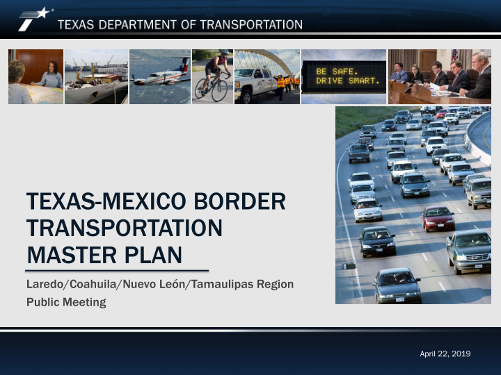 texas mexico border transportation master plan