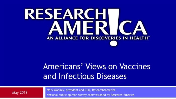 americans views on vaccines