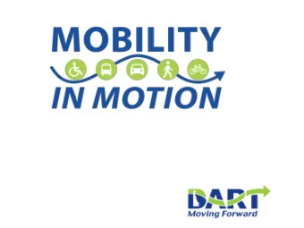 Help Shape the Future of Mobility in Delaware  Phase 1 Work  2016 to 2017  1. Assessment of