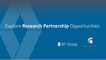 Explore Research Partnership Opportunities Introduction  AF Groups Innovation Team  Adnan