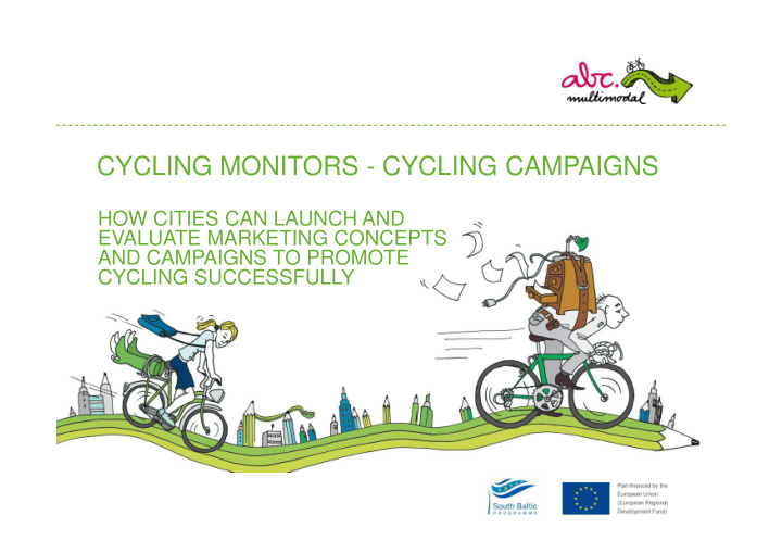 cycling monitors cycling campaigns