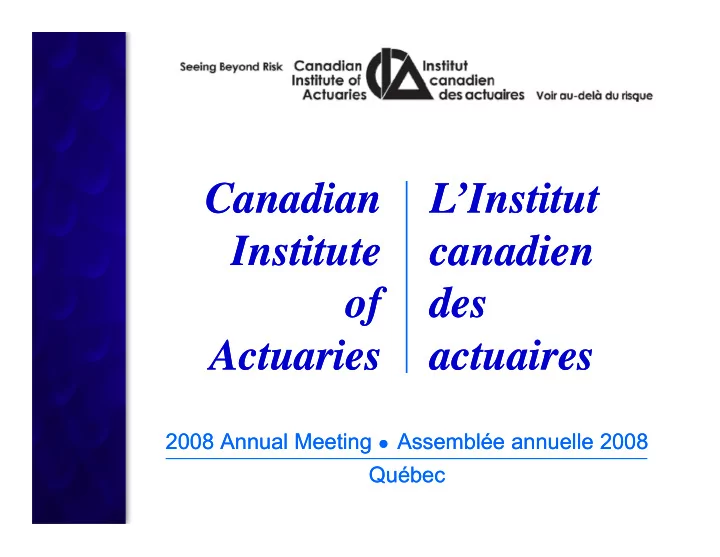 canadian canadian l institut l institut institute i i