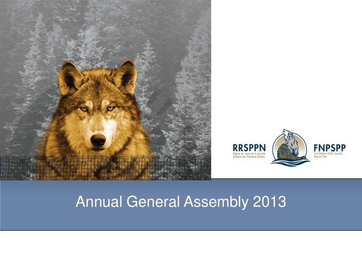 annual general assembly 2013 agenda
