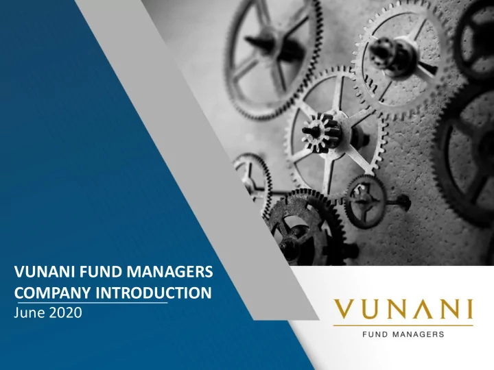 company introduction