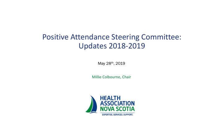 positive attendance steering committee