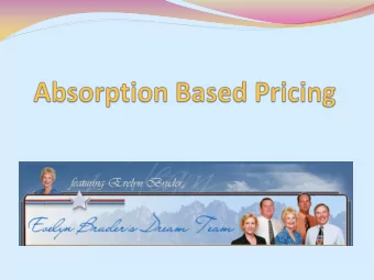 As Bad As They Could Be.  And Sometimes Absorption Rate Doesnt Tell The Whole Story  EVELYN