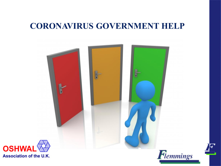 coronavirus government help