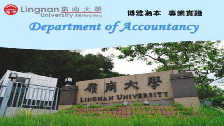 department of accountancy