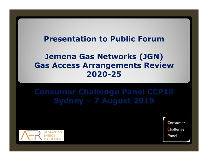 presentation to public forum jemena gas networks jgn gas