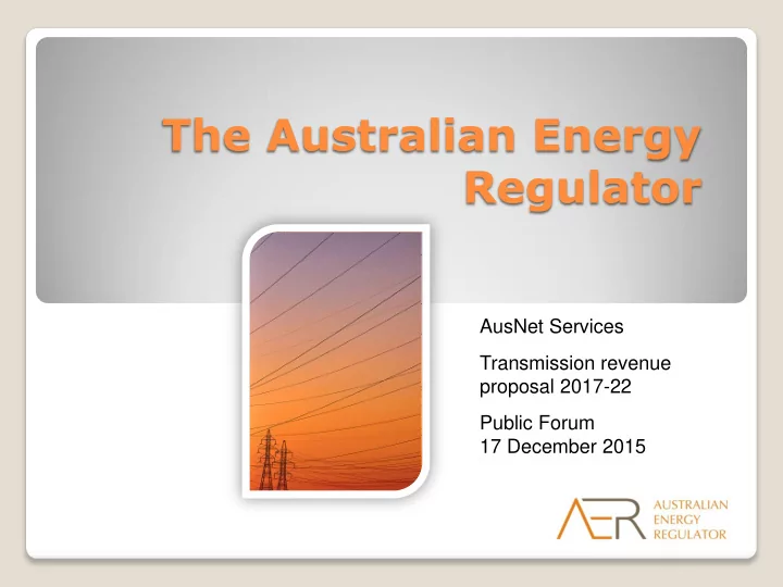 regulator