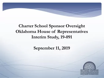 September 11, 2019  SVCSB Statutory Duties    Provide oversight of the operations of statewide