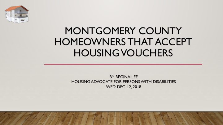montgomery county homeowners that accept housing vouchers