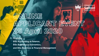 Studying :  BSc Accounting &amp; Finance,  BSc Business &amp; Economics,  and BSc Business &amp;